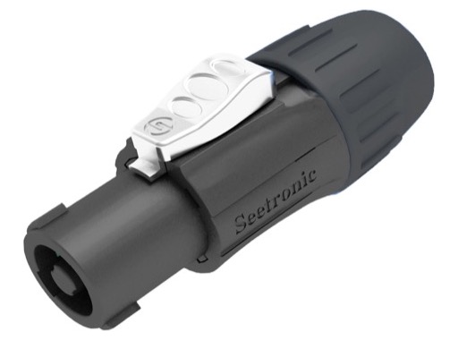 SEETRONIC &bull; Fiche femelle 4 poles pour haut parleur cable 6-15mm