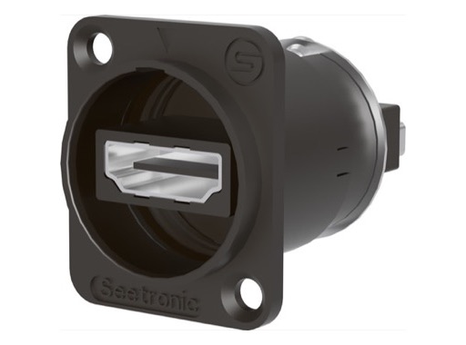 SEETRONIC &bull; Embase HDM1 1.3 travers&eacute; noir
