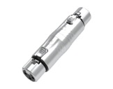 SEETRONIC &bull; Adaptateur m&eacute;tal XLR3 femelle - XLR3 femelle-adaptateurs