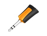 SEETRONIC &bull; Adaptateur Plastic jack 6.35mm m&acirc;le - 2 jacks 3.5mm femelles-adaptateurs
