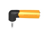 SEETRONIC &bull; Adaptateur Plastic jack 3.5mm m&acirc;le - jack 6.35mm femelle angle droit-adaptateurs