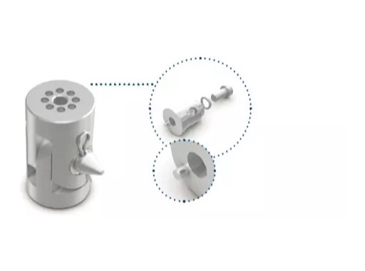 QUICKTRUSS &bull; M100 Charni&egrave;re de connexion pour s&eacute;rie M100 Tube F