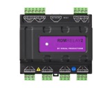 VISUAL PRODUCTIONS &bull; RdmRelay2 4 relais DMX RDM et Ethernet sur rail DIN-gpio-et-relais