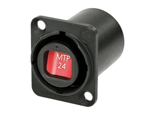 NEUTRIK &bull; Travers&eacute;e opticalCON advanced s&eacute;rie D, MTP24