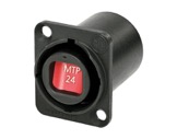 NEUTRIK &bull; Travers&eacute;e opticalCON advanced s&eacute;rie D, MTP24-neutrik