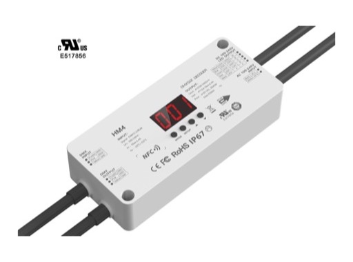 ESL &bull; Gradateur LED 1 500 W 240V 4 circuits DMX RDM, NFC IP67