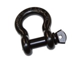 MANILLE &bull; &Oslash; manille lyres noire Haute resistance 13 mm CMU 1,5 T-manilles
