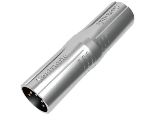 SEETRONIC &bull; Adaptateur m&eacute;tal XLR5 m&acirc;le - XLR5 m&acirc;le