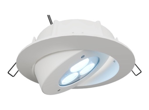Gamme de projecteurs encastr&eacute;s de plafond P3 RECESSED - DTS