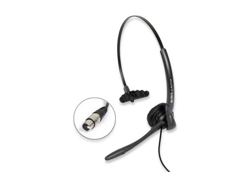 ALTAIR • Casque micro 1 oreille + cable XLR4