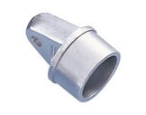 Chape mâle aluminium pour tube Ø 50 épaisseur 2 mm - DOUGHTY-accessoires