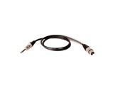CABLE • Audio noir 1 mètre 2x0,22mm2 NP3X & NC3FXX-cables-micros