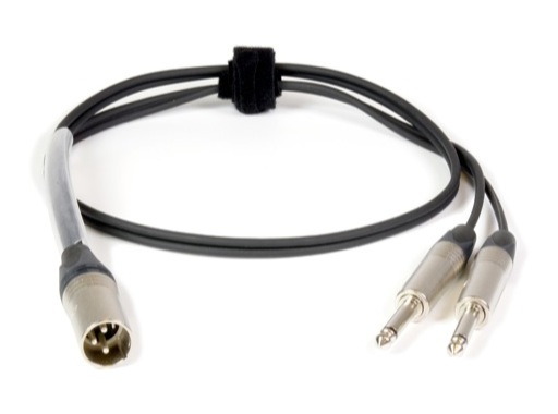 CABLE INSERT • 1m NC3MXX = 2 x NP2X (chaud=tip1,froid=tip2)