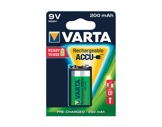 VARTA • Pile rechargeable 6F22 Accu R2U 9V 200 mAh blister x 1-piles