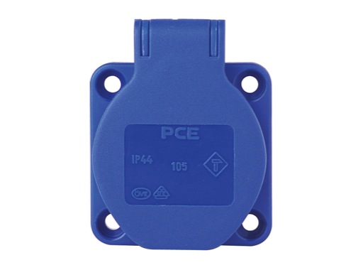 PCE • Embase femelle bleu 16A 250V 2P +T IP54