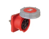 PCE • Socle femelle CEE17 415V 125A 3P+N+T IP67 ROUGE-cee-17