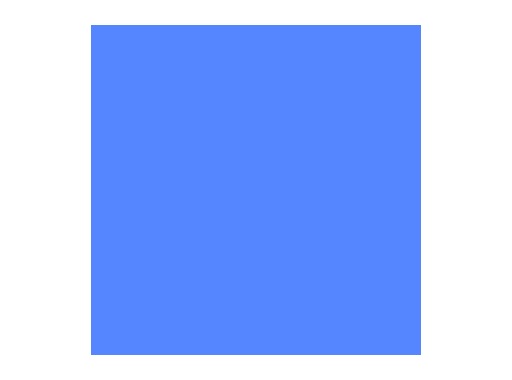 Filtre gélatine ROSCO MEDIUM BLUE - feuille 0,53 x 1,22