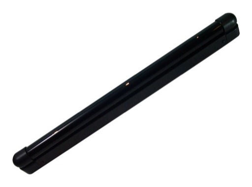 REGLETTE • Noire alu avec tube néon UV 36 W 120 cm