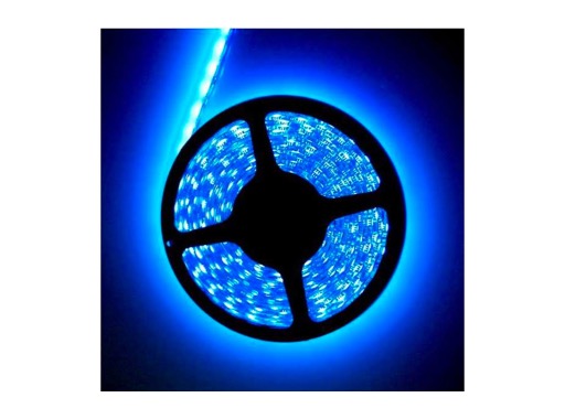 LED Strip Bleu 60 LEDs/m 14,4 W/m 24 V bobine 5 m IP20 - DENEB