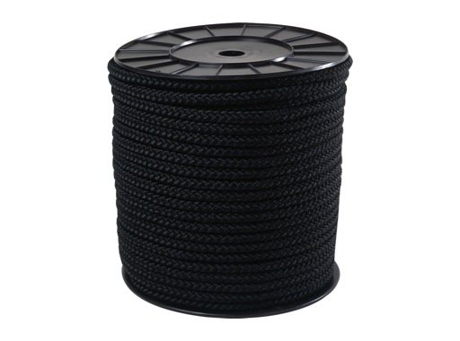 DRISSE • Pré étirée noire Ø 12 mm - bobine de 100 m